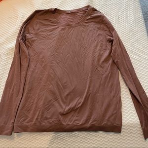 Lululemon Dusty Rose Swiftly Tech Relaxed Fit Longsleeve